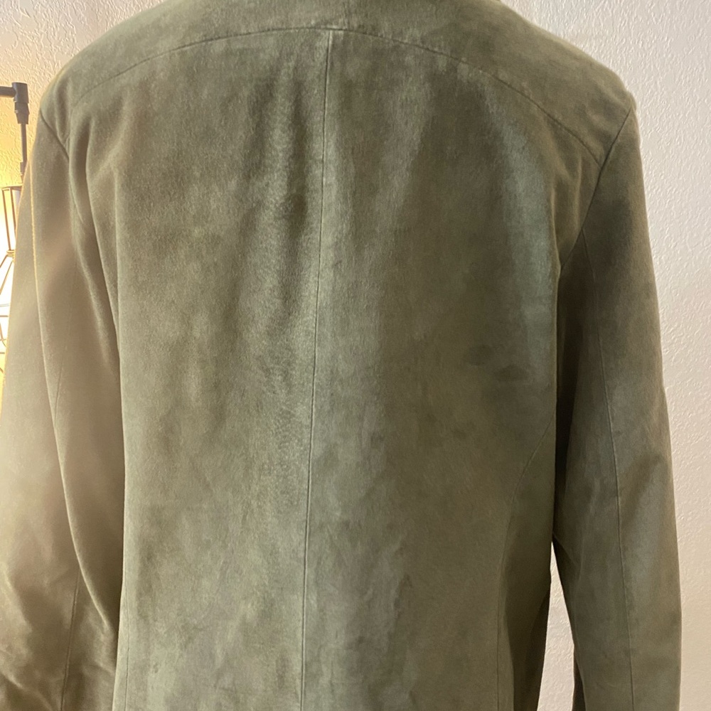 Button Up Leather Jacket - image 5